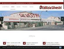 Tablet Screenshot of ediliziasilvestri.com